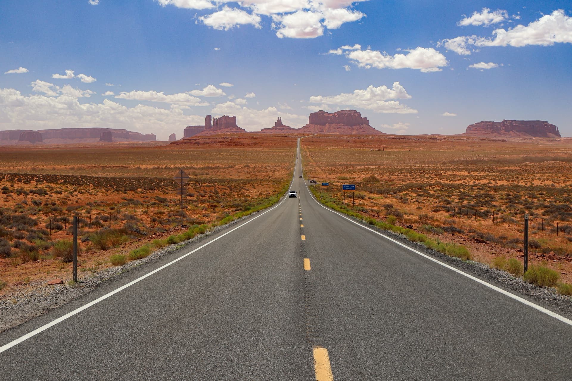 Arizona desert highway
