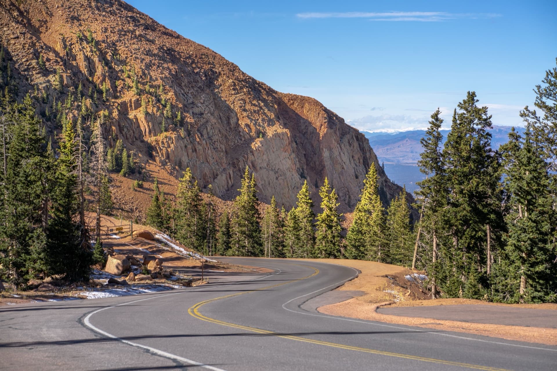 Colorado mountain highway