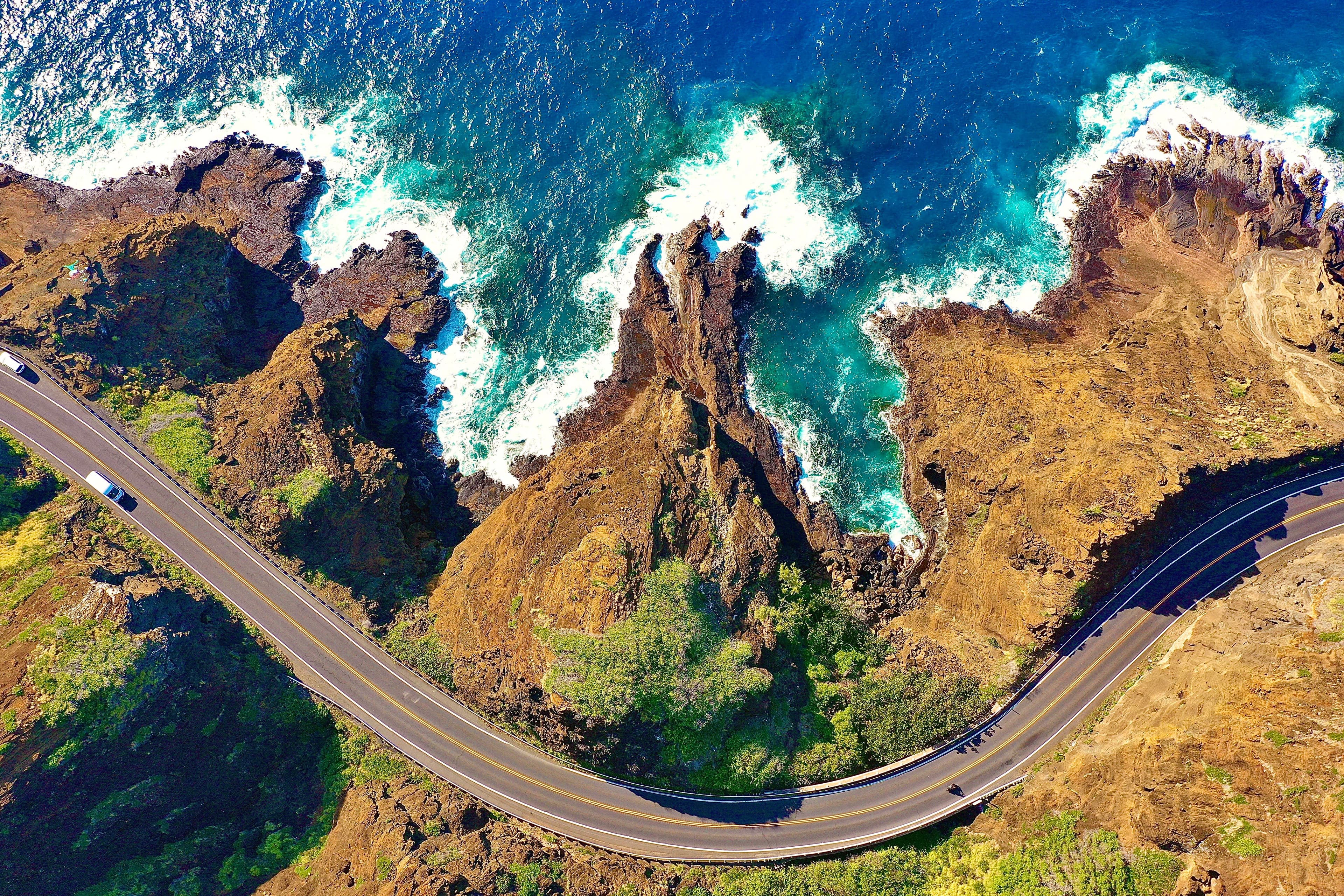 Hawaii coastal highway