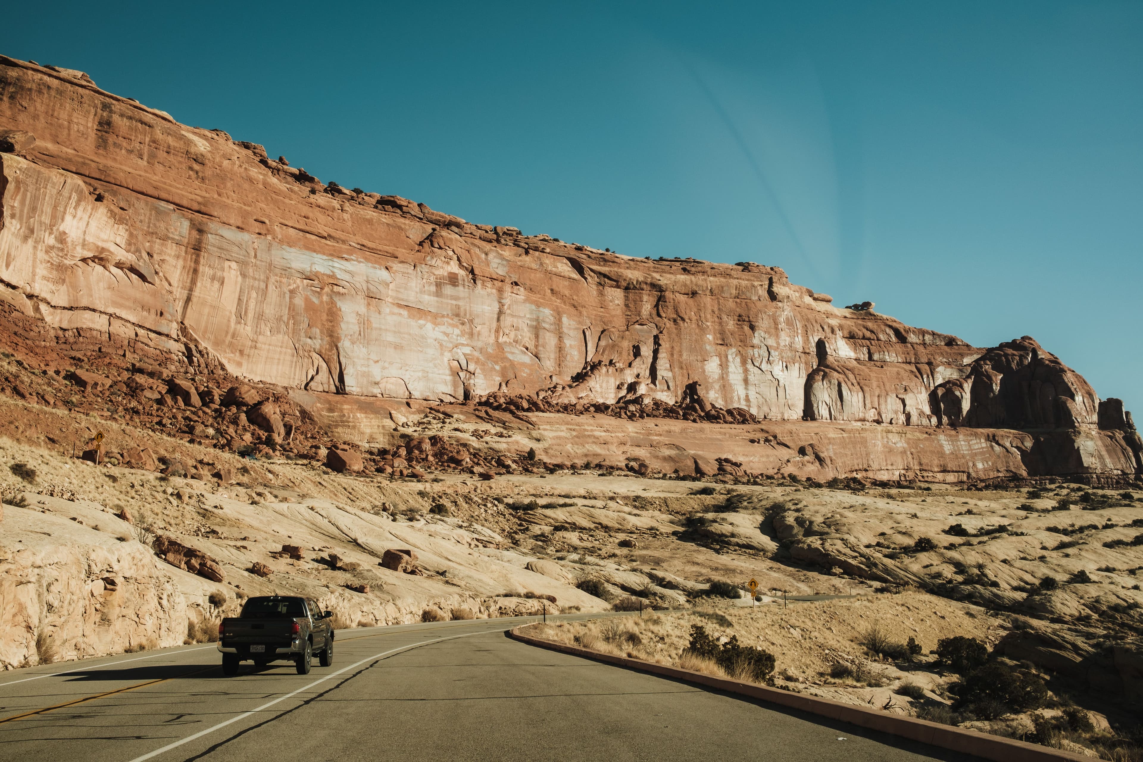 Utah red rock desert highway